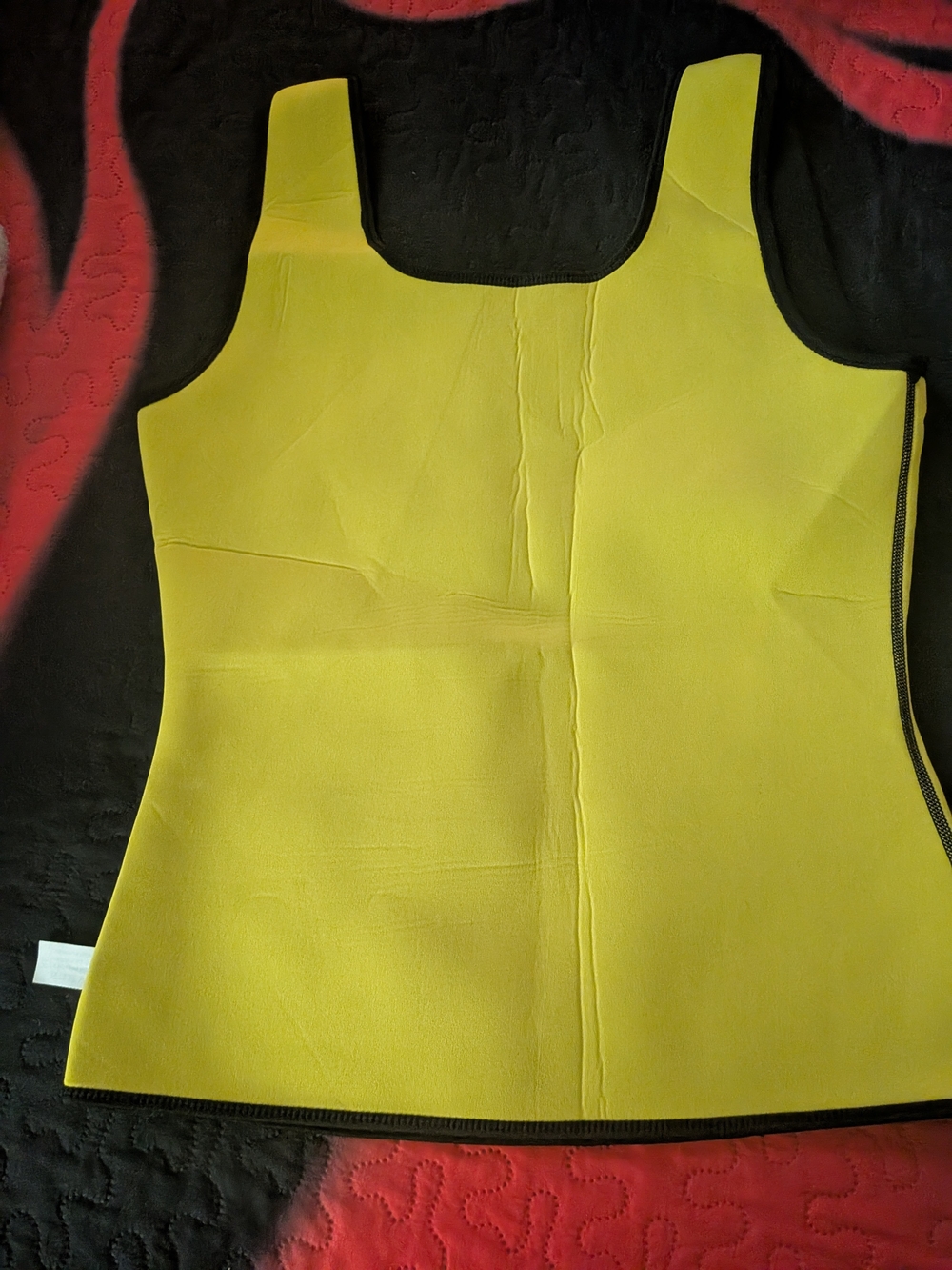 Men's Yellow Compression Undershirt Tank